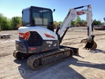 Back of used Excavator